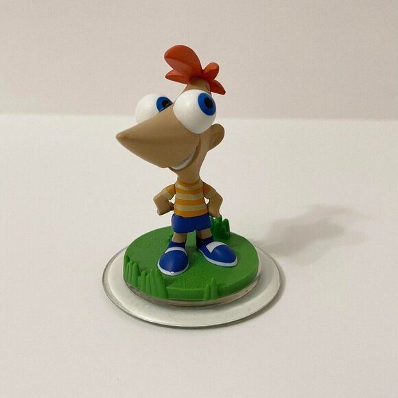 Disney Infinity Phineas and Ferb Toy Box Pack Phineas and Agent P Figures - Picture 7 of 16